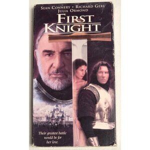 First Knight Richard Gere Sean Connery Julia Ormond King Arthur (VHS 1995)